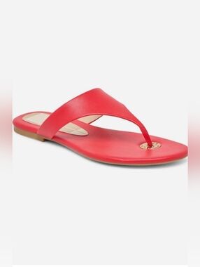 Dolce Vita Kittle Women's Leather Thong Slide Sandal - Sleek Comfort